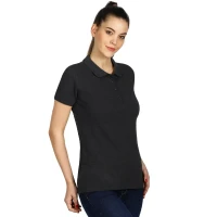 SUNNY, Damen-Poloshirt, 180 g/m2, Dunkle Asche