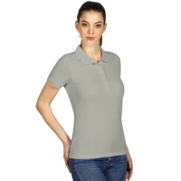 SUNNY, Damen-Poloshirt, 180 g/m2, Grau