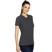 SUNNY, Damen-Poloshirt, 180 g/m2, Dunkelgrau