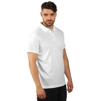 LACROSS, Sport-Poloshirt, 130 g/m², Weiss
