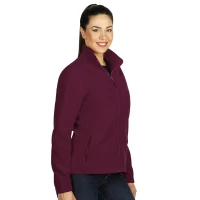 POLARIS LADY, women's polar fleece jacket/sweatshirt, 280 g/m2, burgundy