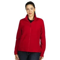 POLARIS LADY, women's polar fleece jacket/sweatshirt, 280 g/m2, red