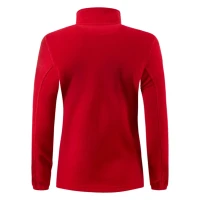 POLARIS LADY, women's polar fleece jacket/sweatshirt, 280 g/m2, red