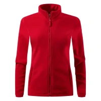 POLARIS LADY, women's polar fleece jacket/sweatshirt, 280 g/m2, red