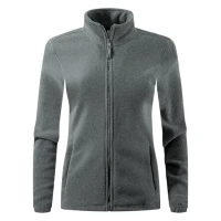 POLARIS LADY, women's polar fleece jacket/sweatshirt, 280 g/m2, ash