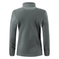 POLARIS LADY, women's polar fleece jacket/sweatshirt, 280 g/m2, ash