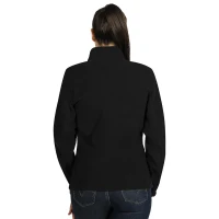 POLARIS LADY, women's polar fleece jacket/sweatshirt, 280 g/m2, black