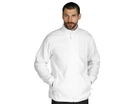 POLARIS, unisex polar fleece sweatshirt, 280 g/m2, white