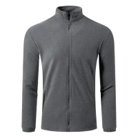 POLARIS, Polar-Fleece-Sweatshirt, 280 g/m2, Asche