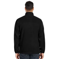 POLARIS, Polar-Fleece-Sweatshirt, 280 g/m2, Schwarz