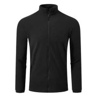 POLARIS, Polar-Fleece-Sweatshirt, 280 g/m2, Schwarz