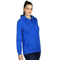 WINNER, Kapuzen-Sweatshirt mit Reissverschluss, 280 g/m2, Königsblau