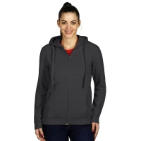 WINNER, Kapuzen-Sweatshirt mit Reissverschluss, 280 g/m2, Dunkelgrau