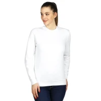 SPRING, Sweatshirt mit Rundhalsausschnitt, 280 g/m2, Weiss