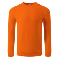 SPRING, unisex sweatshirt, round neck, 280 g/m2, orange