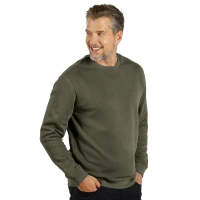 SPRING, unisex sweatshirt, round neck, 280 g/m2, olive