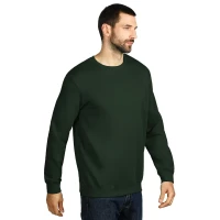 SPRING, unisex sweatshirt, round neck, 280 g/m2, green