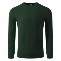 SPRING, unisex sweatshirt, round neck, 280 g/m2, green
