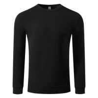 SPRING, unisex sweatshirt, round neck, 280 g/m2, black