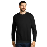 SPRING, unisex sweatshirt, round neck, 280 g/m2, black