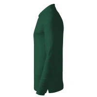 GATOR, long sleeved polo shirt, 200 g/m2, green