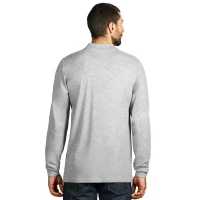 GATOR, long sleeved polo shirt, 200 g/m2, ash