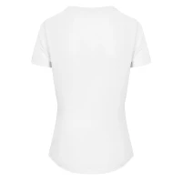 TARGET V LADY, Damen-V-Ausschnitt T-Shirt, 160 g/m2, Weiss