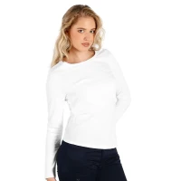 TARGET LSL LADY, ladies’ long-sleeve cotton t-shirt, 160 g/m2, white