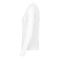 TARGET LSL LADY, ladies’ long-sleeve cotton t-shirt, 160 g/m2, white