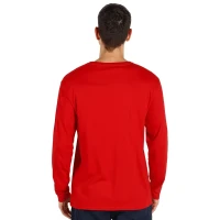 TARGET LSL, Langarmshirt aus Baumwolle, 160 g/m2, Rot