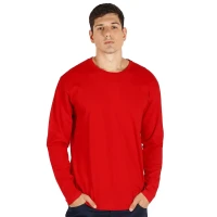 TARGET LSL, Langarmshirt aus Baumwolle, 160 g/m2, Rot