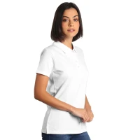 PREMIUM POLO LADY, ženska polo majica, 180 g/m2, bela