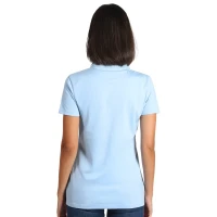 PREMIUM POLO LADY, Damen-Poloshirt, 180 g/m2, Hellblau
