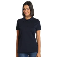 PREMIUM POLO LADY, Damen-Poloshirt, 180 g/m2, Blau