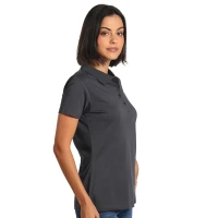 PREMIUM POLO LADY, Damen-Poloshirt, 180 g/m2, Dunkelgrau