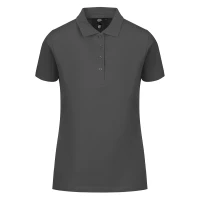 PREMIUM POLO LADY, Damen-Poloshirt, 180 g/m2, Dunkelgrau