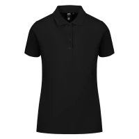 PREMIUM POLO LADY, Damen-Poloshirt, 180 g/m2, Schwarz
