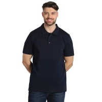 PREMIUM POLO, Poloshirt, 180 g/m2, Blau