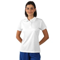 LACROSS LADY, Damen Sport-Poloshirt, 130 g/m², Weiss
