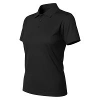 LACROSS LADY, women’s sports polo shirt, 130 g/m², black