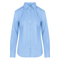 GRANT LSL WOMEN, Langarm-Hemd für Damen, Hellblau
