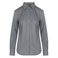 GRANT LSL WOMEN, Langarm-Hemd für Damen, Grau