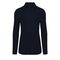 COLLINS LSL MEN, men's long sleeve shirt, blue
