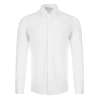 GRANT LSL, men's long sleeve shirt, white