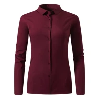 CLUB LSL WOMEN, Langarm-Bluse für Damen, Bordeaux