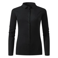 CLUB LSL WOMEN, Langarm-Bluse für Damen, Schwarz