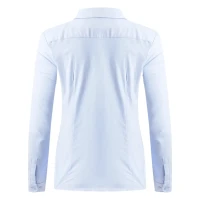 OXFORD LSL WOMEN, Langarm-Bluse für Damen, Hellblau