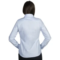 OXFORD LSL WOMEN, Langarm-Bluse für Damen, Hellblau