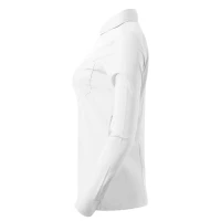 BUSINESS LSL WOMEN, Langarm-Bluse für Damen, Weiss