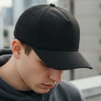 DANTE, cap, 5 panels, velcro closure, white